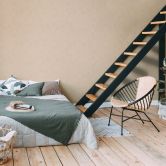 Tapete Beige moderne Design Vliestapete Grafik Mustertapete einfarbig 