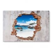 Spritzschutz 3D Optik - Western Cape 