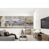 Papier Fototapete - STAR WARS Classic RMQ Millenium Falcon - 368 x 127 cm 
