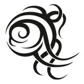 Wandtattoo Tribal 4 