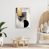 Leinwandbild, Geometrischer Minimalismus 