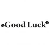 Wandtattoo Good Luck 