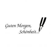 Wandtattoo Guten Morgen, Schönheit 