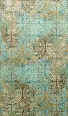 Fototapete in vintage Stil Beige, Blau ,Ornamental 2,70 x 1,59 m 