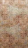 Fototapete in vintage Stil Beige, Rot ,Ornamental 2,70 x 1,59 m 