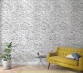 Fototapete mit Damask Motiv Grau ,Ornamental 2,70 x 1,59 m 