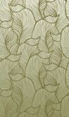 Fototapete mit abstraktem Blattmotiv Beige ,Floral 2,70 x 1,59 m 