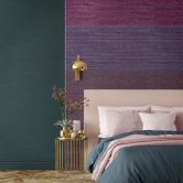 Fotobehang met motief Abstracte textuur in bes en paars 3,4 x 2,12 m 