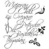 Wandtattoo Gewürze 2 