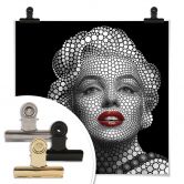 Poster Ben Heine - Circlism: Marilyn Monroe 