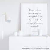 Poster - Things we lose... 