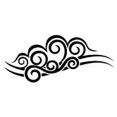 Wandtattoo Welle 4 