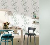 Vliestapete Floral Natur in Weiß  