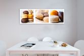 Canvas schilderij, Dessert Macarons - Set 