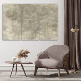 Leinwandbild 3 teilig, Steinwand 