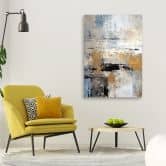 Leinwandbild, Abstraktion Gold Glamour 