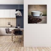 Leinwandbild, Tasse Kaffee 