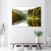 Leinwandbild, Landschaft Waldbaum Natur 