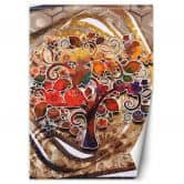 Fototapete, bunter Baum des Lebens Klimt 