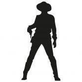 Wandtattoo Cowboy 1 