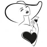 Wandtattoo Diva in Love 