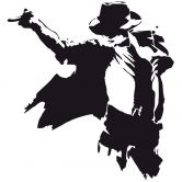Sticker mural - Michael 