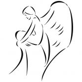 Wandtattoo Engel 3 