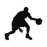 Wandtattoo Basketball 4 