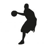 Wandtattoo Basketball 7 