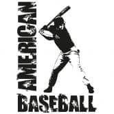 Wandtattoo Baseball 3 