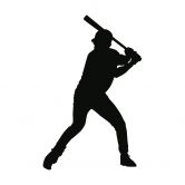 Wandtattoo Baseball 4 