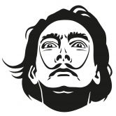 Sticker mural - Dali 
