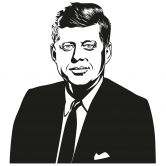 Wandtattoo John F. Kennedy 