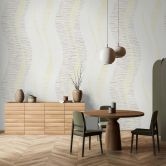 Vliestapete Grafisch Modern in Weiß  