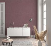 Vliestapete Floral Klassisch, Natur, Romantisch in Rosé-Violett  