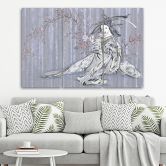 3-delige canvas print, traditionele Japanse Geisha 