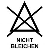 Wandtattoo Wäschezeichen Nicht Bleichen 
