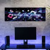 Leinwandbild, Spielkonsole für Gamers 