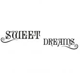 Wandtattoo Sweet Dreams 2 (2-farbig) 