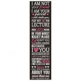 Wallsticker - I am not your friend - I am your parent 