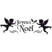 Wandtattoo Anges de Noël 