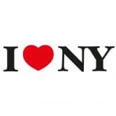 Sticker mural - I love NY 