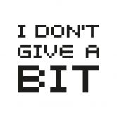 Muursticker Give a bit... 