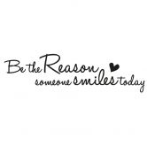 Sticker mural - Be the Reason... 