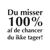 Wandtattoo Du misser... 