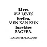 Wandtattoo Livet ma leves... 