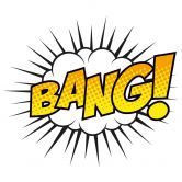 Wandtattoo Comic Soundeffect - Bang 