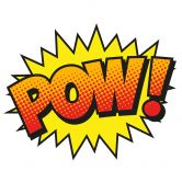 Wandtattoo Comic Soundeffect - Pow! 