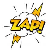 Wandtattoo Comic Soundeffect - Zap! 