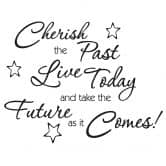 Wallsticker -  Cherish the past... 